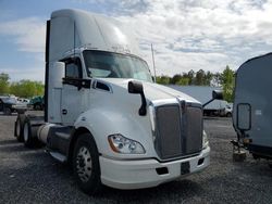 Salvage trucks for sale at Fredericksburg, VA auction: 2017 Kenworth Construction T680