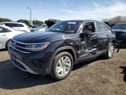 Volkswagen salvage cars for sale: 2021 Volkswagen Atlas Cross Sport SE