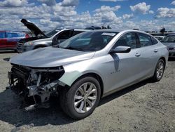 Chevrolet salvage cars for sale: 2019 Chevrolet Malibu LT