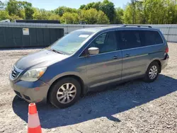Salvage cars for sale from Copart Augusta, GA: 2010 Honda Odyssey EXL