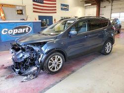 Salvage cars for sale from Copart Angola, NY: 2018 Ford Escape SE