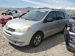 Salvage cars for sale from Copart Magna, UT: 2005 Toyota Sienna CE