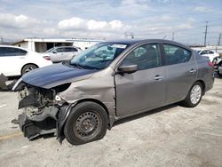Salvage cars for sale at Sun Valley, CA auction: 2016 Nissan Versa S