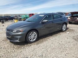 Chevrolet salvage cars for sale: 2018 Chevrolet Malibu LT