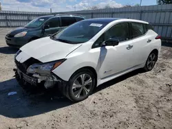 Nissan salvage cars for sale: 2019 Nissan Leaf S Plus