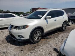 Nissan salvage cars for sale: 2015 Nissan Rogue S