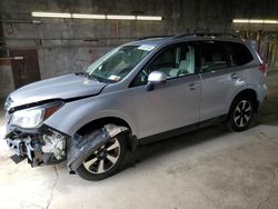 Salvage cars for sale from Copart Angola, NY: 2018 Subaru Forester 2.5I Premium
