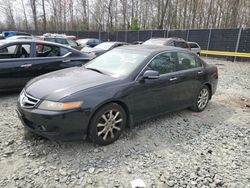 Salvage cars for sale at Waldorf, MD auction: 2006 Acura TSX