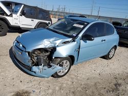 Salvage cars for sale from Copart Haslet, TX: 2009 Hyundai Accent GS