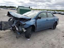 Salvage cars for sale from Copart West Palm Beach, FL: 2013 Toyota Corolla Base