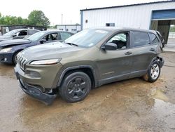 Salvage cars for sale at Shreveport, LA auction: 2015 Jeep Cherokee Sport