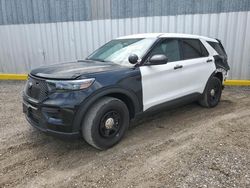 Salvage cars for sale from Copart Greenwell Springs, LA: 2023 Ford Explorer Police Interceptor