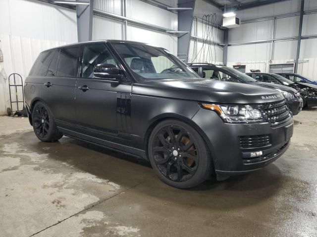 2016 Land Rover Range Rover HSE