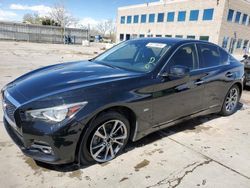 Salvage cars for sale at Littleton, CO auction: 2017 Infiniti Q50 Premium