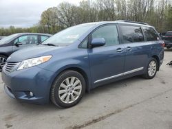 Salvage cars for sale at Glassboro, NJ auction: 2017 Toyota Sienna XLE