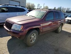 Jeep Grand Cherokee salvage cars for sale: 2000 Jeep Grand Cherokee Limited