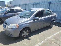 Salvage cars for sale at Vallejo, CA auction: 2011 Chevrolet Aveo LS