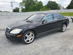 Salvage cars for sale at Gastonia, NC auction: 2009 Mercedes-Benz S 550 4matic