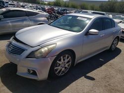 Salvage cars for sale from Copart Las Vegas, NV: 2010 Infiniti G37 Base