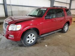 Salvage cars for sale from Copart Graham, WA: 2010 Ford Explorer XLT