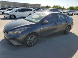 Salvage cars for sale from Copart Wilmer, TX: 2022 KIA Forte FE