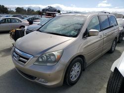 Honda Odyssey Touring salvage cars for sale: 2006 Honda Odyssey Touring