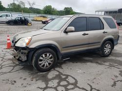Salvage cars for sale from Copart Lebanon, TN: 2006 Honda CR-V EX