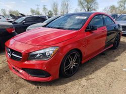 Salvage cars for sale from Copart Elgin, IL: 2019 Mercedes-Benz CLA 250 4matic