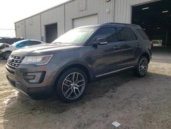 Salvage cars for sale from Copart Jacksonville, FL: 2017 Ford Explorer XLT
