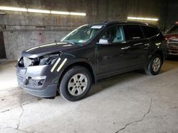 Salvage cars for sale at Angola, NY auction: 2017 Chevrolet Traverse LS