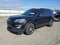 Ford salvage cars for sale: 2016 Ford Explorer Sport