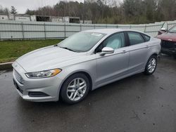 Salvage cars for sale at Assonet, MA auction: 2016 Ford Fusion SE