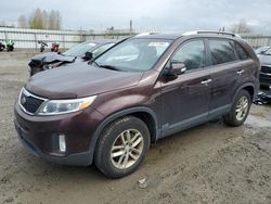 KIA Sorento LX salvage cars for sale: 2015 KIA Sorento LX