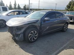 Honda Accord ex salvage cars for sale: 2016 Honda Accord EX