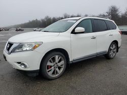 Salvage cars for sale at Brookhaven, NY auction: 2013 Nissan Pathfinder S