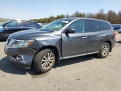 Salvage cars for sale at Brookhaven, NY auction: 2014 Nissan Pathfinder S