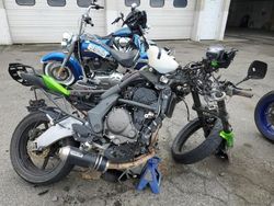 Salvage Motorcycles with No Bids Yet For Sale at auction: 2009 Kawasaki LE650 A