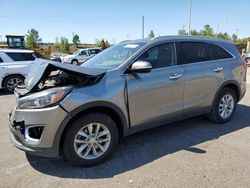 KIA Sorento lx Vehiculos salvage en venta: 2017 KIA Sorento LX