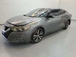 Salvage cars for sale at Houston, TX auction: 2016 Nissan Maxima 3.5S
