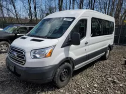 Salvage cars for sale from Copart Candia, NH: 2019 Ford Transit T-350