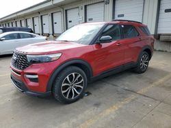 Salvage cars for sale at Louisville, KY auction: 2020 Ford Explorer ST