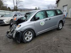 Salvage cars for sale at Center Rutland, VT auction: 2017 Toyota Sienna