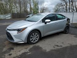 Salvage cars for sale from Copart Portland, OR: 2020 Toyota Corolla LE