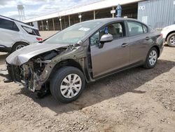 Salvage cars for sale at Phoenix, AZ auction: 2012 Honda Civic LX