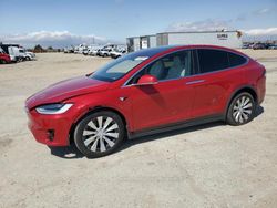 Salvage cars for sale at Sun Valley, CA auction: 2020 Tesla Model X