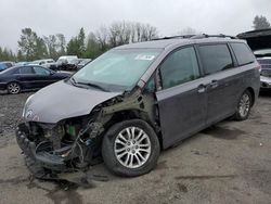 Salvage cars for sale at Portland, OR auction: 2011 Toyota Sienna XLE