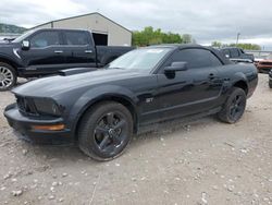 Salvage cars for sale from Copart Lawrenceburg, KY: 2007 Ford Mustang GT