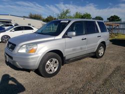 Salvage cars for sale from Copart Sacramento, CA: 2003 Honda Pilot EX