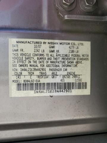 2008 Nissan Altima 2.5