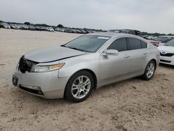 Salvage cars for sale from Copart San Antonio, TX: 2010 Acura TL